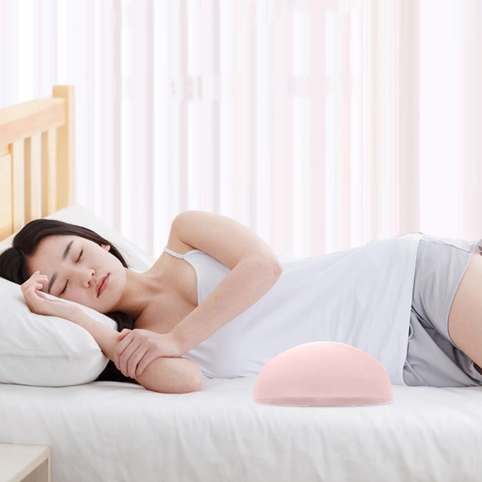 Pregnancy Pillow, Pregnancy Pillows for Sleeping Portable, Pregnancy Wedge Pillow, Body Pillow Support, Memory Foam Lumbar Support Pillow, Comfortable and Ergonomic Backrest