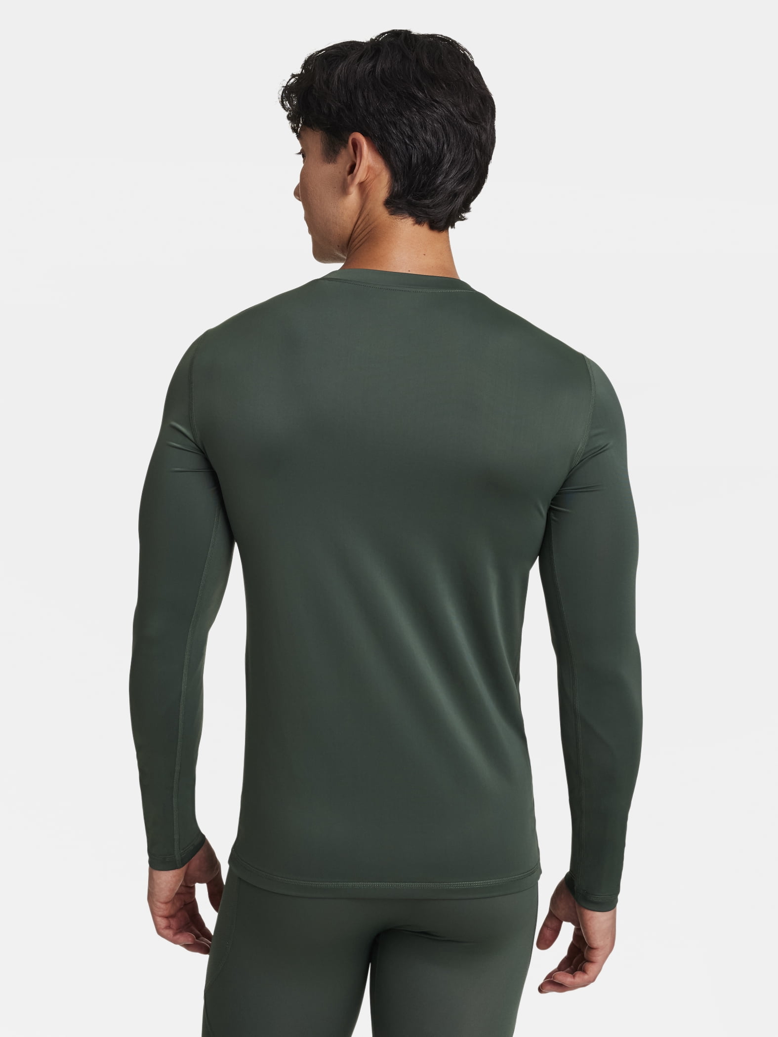Reebok Men's and Big Men's Kinetic Compression Long Sleeve Top, Sizes XS-5XL