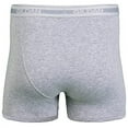thumbnail image 5 of Gildan Adult Men's Short Leg Boxer Briefs, 5-Pack, Sizes S-2XL, 3" Inseam, 5 of 7