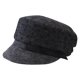 thumbnail image 1 of Sombrero de lengua Retro salvaje de lana de hilo de red de punto de onda de otoño e invierno informal de moda para mujer Fridja  nalpqowj940, 1 of 3