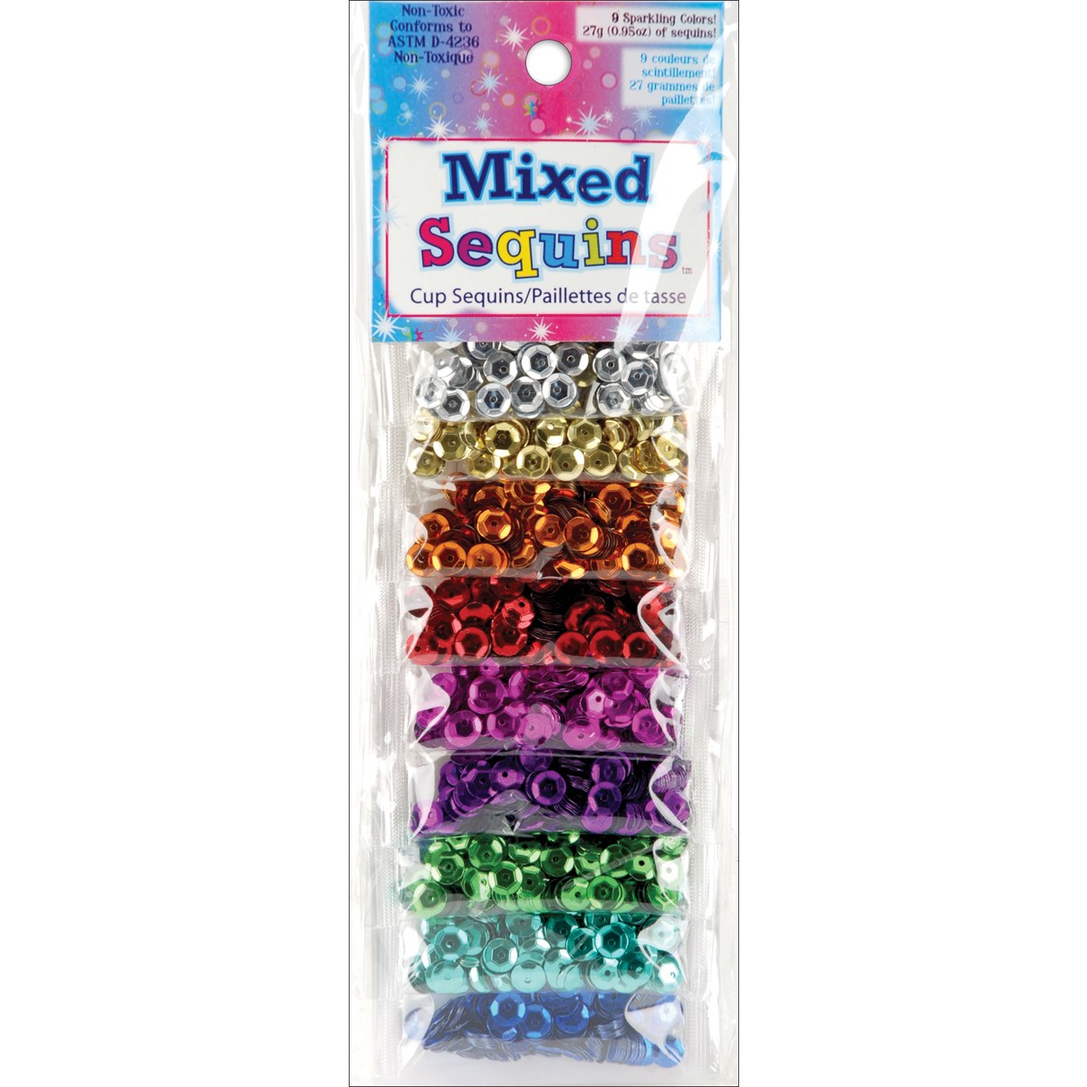 Sulyn Assorted Cups of Mixed Sequins, 9 pack - image 2 of 2