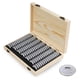 thumbnail image 1 of Injueey 100 cajas de protección de monedas conmemorativas caja de almacenamiento de monedas de colección para 18/21/25/27/30mm Universal Almacenamiento y organización del hogar Injueey HA023186-00, 1 of 6