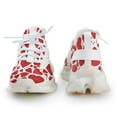 thumbnail image 4 of Valentines Day Hand Drawn Red Hearts Walking Shoes for Men Woman Lightweight Tennis Fashion Elastic Sports Shoes Cushion Basketball Shoes, 4 of 7