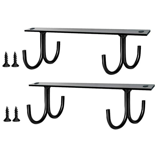 Mug Hooks With Screws Iron Art Bar Holder Coffee Cups Under Cabinet ...