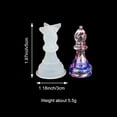 thumbnail image 3 of Silicone Chess Mold Resin Safe Heat-resisting Mould Home Molds Chess Mold Homemade Handmade 3D Crafts Casting Molding Tools Gagets Type 3, 3 of 7