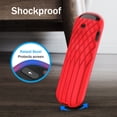 thumbnail image 4 of Fintie Protective Case for Roku Voice Remote Pro (2nd Edition), CaseBot Lightweight Anti Slip Kids-Friendly Shockproof Silicone Remote Cover for Roku Ultra 2024 / Roku RCB1R Controller, Red, 4 of 7
