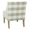 thumbnail image 2 of HomePop Modern Swoop Accent Armchair, 2 of 5