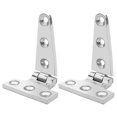 thumbnail image 2 of 2 Pcs Heavy Duty T Hinge 316 Stainless Steel Marine Grade Casting, 2 of 4