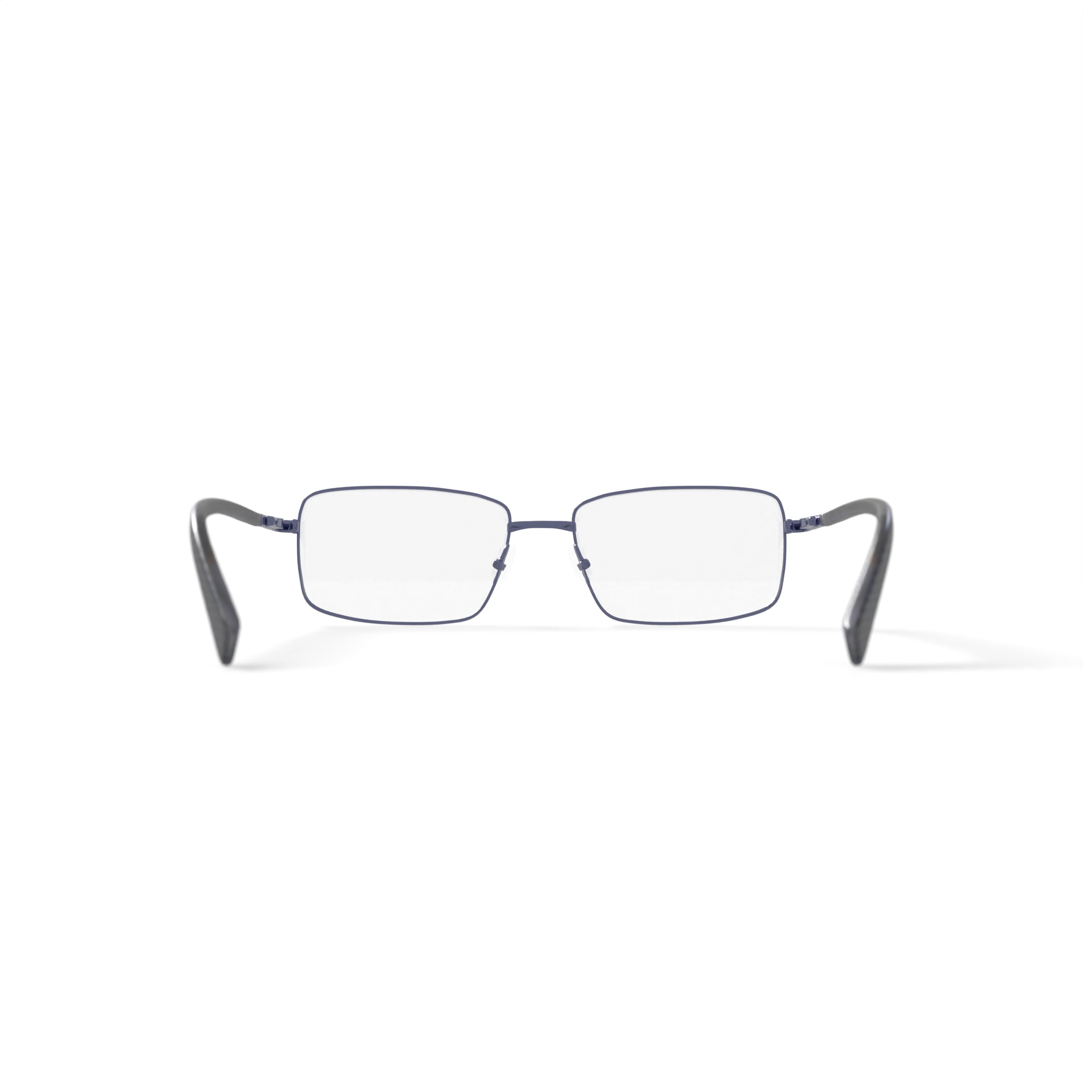 Walmart Men's Eyeglasses, MK10408, Gray, 57-18-140, with Case