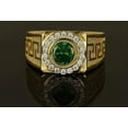thumbnail image 2 of QQTDFG Fashion 18k Gold Plated Ring Men Zircon Wedding Jewelry Party Gift Ring Sz6-13-1-10, 2 of 5