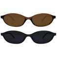 thumbnail image 1 of Gafas de Sol Retro Ovaladas GUVIVI para Mujer con Protección UV400, 1 of 9