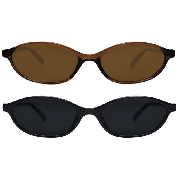 Gafas de Sol Retro Ovaladas GUVIVI para Mujer con Protección UV400