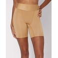 thumbnail image 6 of Hanes Moves Women's Anti-Chafe Slip Shorts Warm Almond/Warm Almond S, 6 of 7
