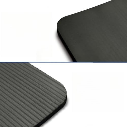 Yoga Knee Pads Cushion, Thick 1" (25mm) Workout Mat Provides Cushion for Kneeling & Elbows, Non-Slip & Portable Exercise Kneeling Pad for Yoga, Elbow, Wrist Pain, Planks, Pushups & Floor Exercises