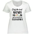 thumbnail image 3 of Inktastic Only the Best Moms Get Promoted to Grandma Women's Plus Size T-Shirt, 3 of 5