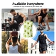thumbnail image 7 of Pofeuu Avocado With Leaf And Flower Print Men's Muscle T-Shirt, Sleeveless, Muscle Tank, Classic Muscle Tee Top For Men Casual Sleeveless Muscle T-Shirt Trendy Clothes-XX-Large, 7 of 7