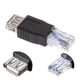 thumbnail image 2 of Usb Type A Female To Rj45 Male Ethernet Lan Network Router Socket Plug Adapter, 2 of 5