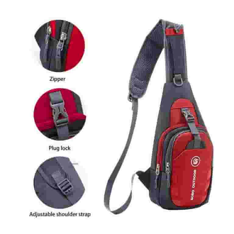 Travel Sling Bag for Switch, Protective Storage Shoulder Bag with