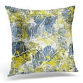 thumbnail image 1 of BSDHOME Blue Acrylic Abstract Summer Pattern Gray Action Pillows case 20x20 Inches Home Decor Sofa Cushion Cover, 1 of 1