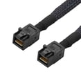 thumbnail image 1 of HUGFEGWE Mini SAS SFF-8643 High Density Data Server Disk Raid Extension Cable 50cm CJ25311-5208, 1 of 9