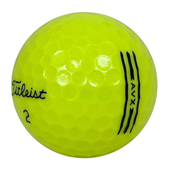 24 AVX Yellow 5A Recycled Golf Balls, by Mulligan