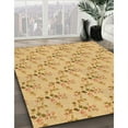 thumbnail image 2 of Ahgly Company Indoor Round Patterned Carrot Orange Area Rugs, 3' Round, 2 of 6