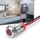 thumbnail image 5 of 50 piezas IP65 impermeable BEM-10C indicador de luz LED de advertencia de metal de alta calidad 10 mm (rojo 12 V), 5 of 8