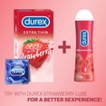 thumbnail image 4 of Durex Extra Thin Wild Strawberry Condoms For Men - 10s, 4 of 5