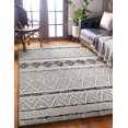 thumbnail image 4 of Mirage Novi Cream & Grey 5' x 7' Area Rug, 4 of 7