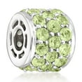 thumbnail image 3 of Ross-Simons 2.80 ct. t.w. Peridot Barrel Pendant in Sterling Silver, Women's, Adult, 3 of 5