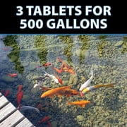 CrystalClear MuckOff, Beneficial Bacteria Treatment for Small Pond & Water Garden Muck Control - 384 Tablets