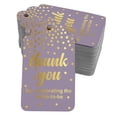 thumbnail image 1 of Inkdotpot ThankYou For Celebrating The Bride To Be Bridal Shower Bottle Tag Real Gold Foil Favor Hang Tags Pack Of 50, 1 of 6