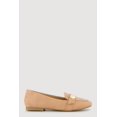 thumbnail image 3 of Women's Metallic Detail Almond Toe Loafers, 3 of 6