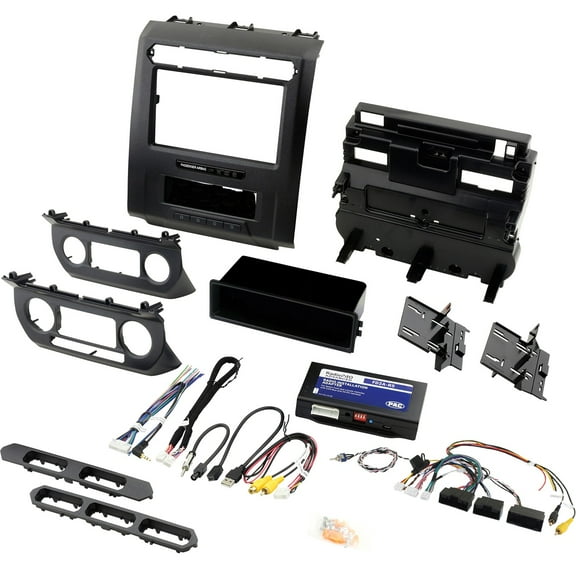 PAC RadioPro Radio Replacement Kit with Integrated Climate Controls for Select 2015 to 2020 Ford Trucks with 8-Inch Display, RPK4-FD2101