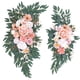 thumbnail image 3 of 2 guirnaldas colgantes de flores para bodas, decoración de coronas para bodas. Estilo B, 3 of 8