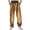 Gold, variant on Mens Dress Pants Slim Fit Solid Color Mid Waisted Glitter Legged Pants Fashionable foreign Trade Comfortable Loose Pants Trousers 2025 Fall Slacks with Pockets