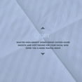thumbnail image 5 of 1 Piece Striped Diamond Pattern Comforter Super Soft 800 Thread Counts, All Season, 100% Egyptian Cotton, Full/Queen Size Light Blue Color, 5 of 7