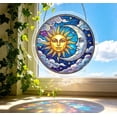 thumbnail image 7 of DIY Diamond Pendant Ornament Special Shaped Crystal Diamond Art Painting Hanging Double-Sided Pattern Single Sided Diamond for Home Garden Wall, 7 of 7
