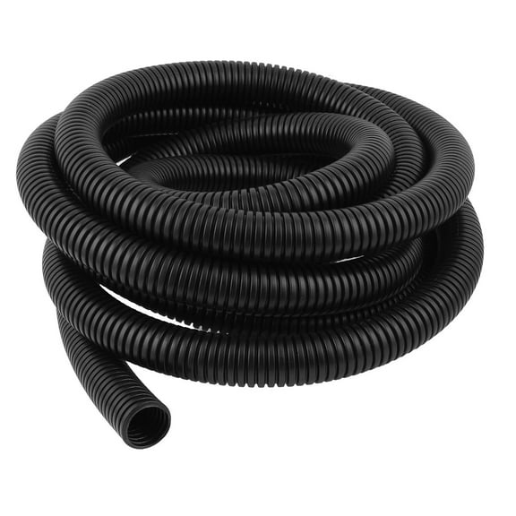Unique Bargains AD28.5 28.5mm OD Flexible Corrugated Conduit Tube Pipe Hose Wire Tubing 4.7M