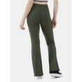 thumbnail image 3 of No Boundaries Ribbed Flare Pants, Women's XS-XXL, 3 of 4