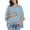 A Blue, variant on Breastfeeding Shirts Pregnant Woman Solid Color Nursing Cover Breastfeeding Cover Versatile Multi-Use Nursing Scarf Car Seat Cover Moms Green Free Size