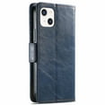 thumbnail image 3 of Feishell Business Wallet Case for iPhone 14 Plus 6.7 inch,Premium PU Leather Full Protection Magnetic Buckle Flip Kickstand Shockproof Phone Case with ID Credit Card Slots,Darkblue, 3 of 15
