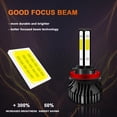 thumbnail image 2 of For Nissan Murano 2015-2018 LED Headlight High Low Beam Fog Light 6x White Bulbs, 2 of 10