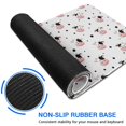 thumbnail image 6 of Long Mouse Pads for Desk,White Cow Black Dot Pattern Desk Mats on Top Of Desks, Desk Mouse Pad Extra Large with 3mm Non-Slip Base and Stitched Edge for Gaming,Office,Work,Home 47.3"x23.6", 6 of 6