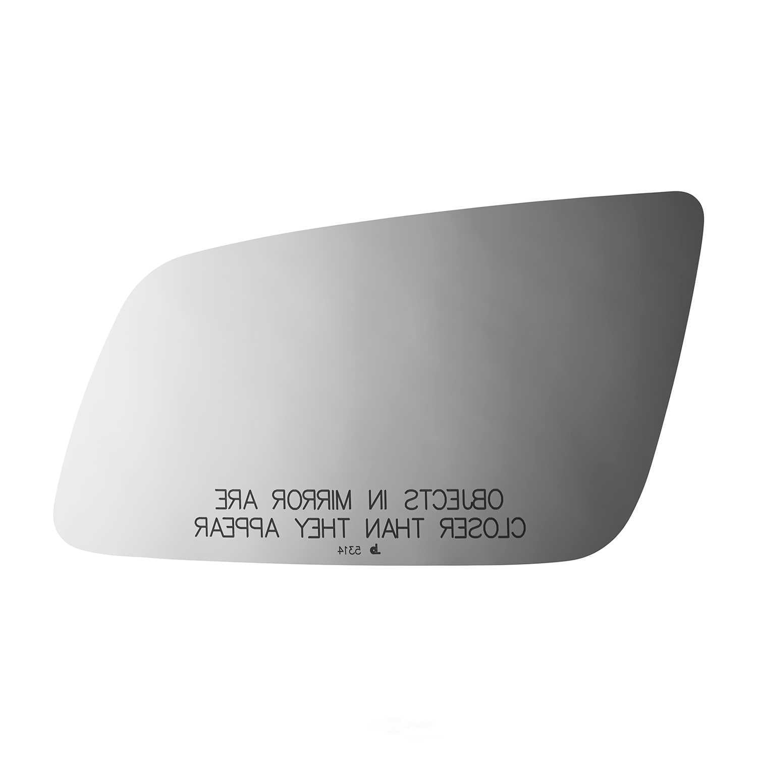 Burco Side View Mirror Replacement Glass - Clear Glass - 5314
