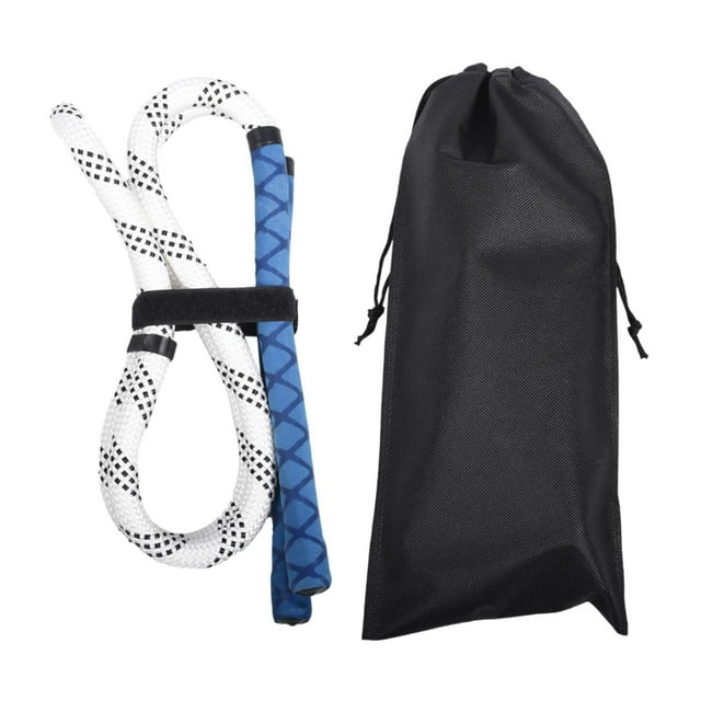S SERENABLE Golf Swing Rope Trainer Golf Practice Anti Slip Grip Golf Swing Training Aid White Rope Blue