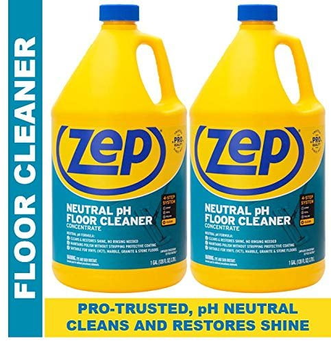 ZEP Neutral pH Floor Cleaner Concentrate 128 Ounces (2 ...