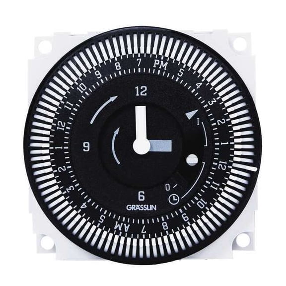 Intermatic Electromechanical Timer,24-Hour,SPDT FM1STUZH-24U