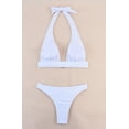 thumbnail image 2 of Sexy Micro Bikini 2024 Woman Swimsuit White Swimwear Women String Thong Bikinis Set Female Bathing Suit Metal Buckle Biquini, 2 of 7