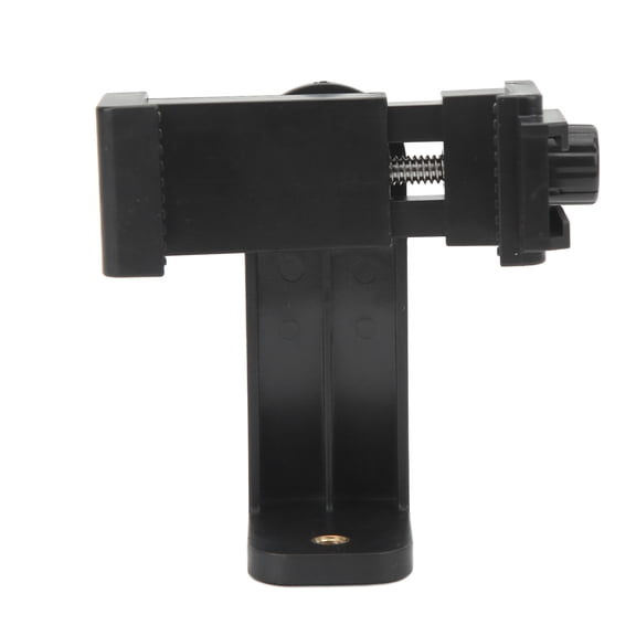 Riousery 1/4 Inch Screw Hole Smartphone Holder Mount 360 Degree Rotation Cell Phone Tripod Clip Adapter with Cold Shoe Port Bracket for Live Streaming Vlogging Photography